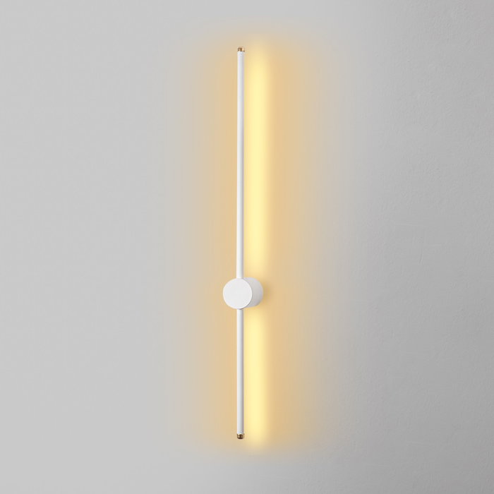 Opviq Sword - 13486 Lámpara de pared Blanca de Metal